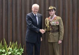 Australian Chief of Army Receives Singapore's Prestigious Military Award