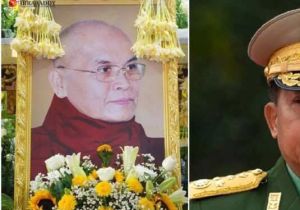 Myanmar Junta Chief Apologizes For Slaying of Buddhist Abbot, Blames Victim