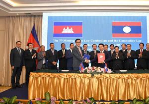 Laos, Cambodia discuss border cooperation
