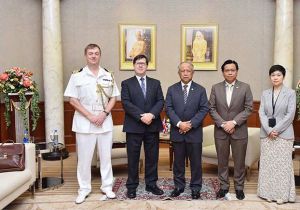 Brunei Minister of Defence II receives Farewell Call from the British High Commissioner to Brunei 