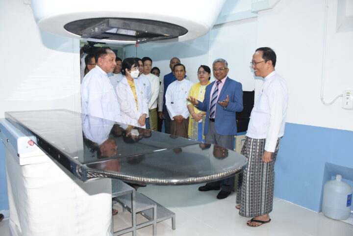 India donates telecobalt, radiotherapy machines to Yangon General Hospital