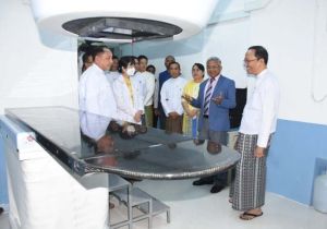 India donates telecobalt, radiotherapy machines to Yangon General Hospital