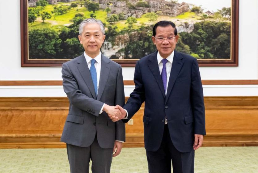 Cambodian Senate President Receives New Ambassador of China to Cambodia