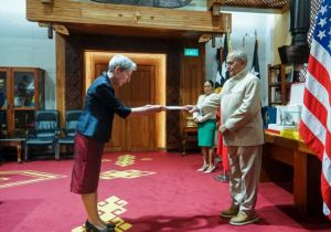 New U.S. Ambassador to Timor-Leste Presents Credentials to Timor-Leste President  
