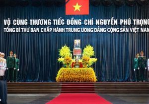 Vietnam held a national mourning for its late top leader Nguyen Phu Trong