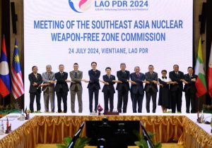 ASEAN FMs review SEA nuclear weapons free zone, other work plans   