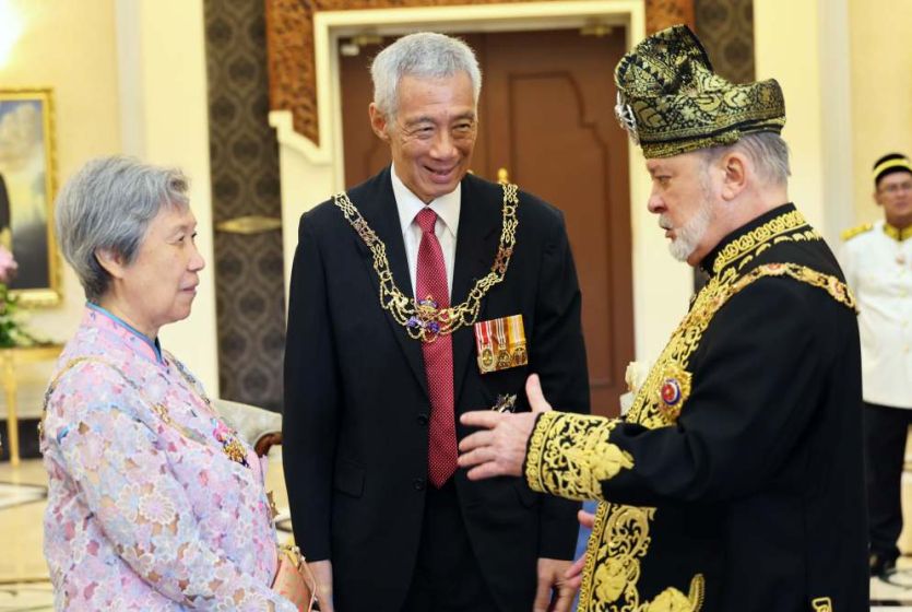 Singapore Senior Minister and Former PM Lee Hsien Loong Visits to Malaysia
