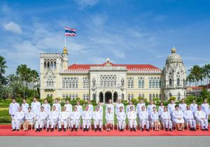 King of Thailand grants a royal command on Appointment of Ministers