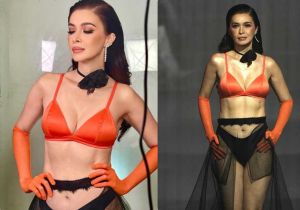 47-year-old Filipino actress actress Sunshine Cruz bares bikini body at Bench Fashion Week