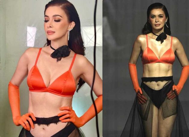 47-year-old Filipino actress actress Sunshine Cruz bares bikini body at Bench Fashion Week