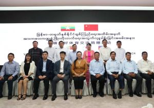 Myanmar Sports & Youth Affairs Minister attends China-Myanmar sports donation ceremony