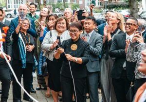 Indonesian Foreign Minister Retno Inaugurates 'Indonesia House Amsterdam' 