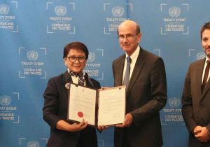 Indonesia Officially Submits Instrument of Ratification of the Treaty on the Prohibition of Nuclear Weapons