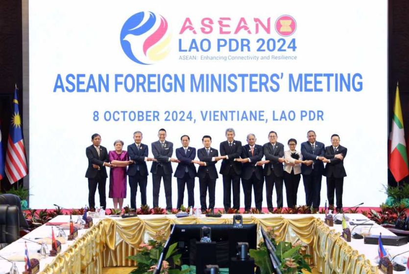 Myanmar attends the ASEAN Foreign Ministers’ Meeting and Related Meetings