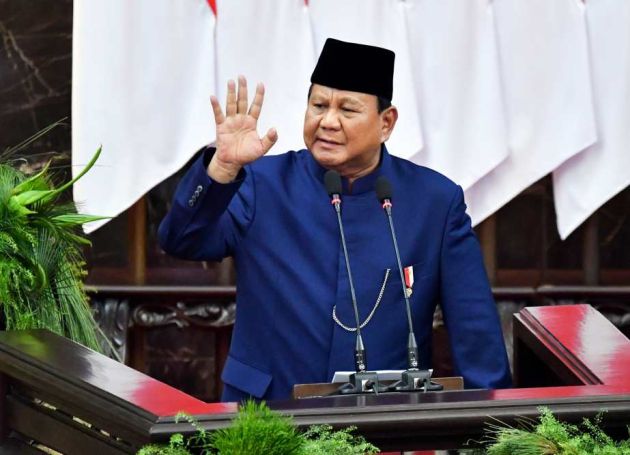 Indonesian New President Prabowo Calls for National Unity   