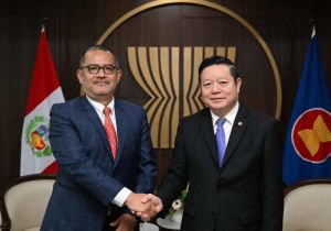 Secretary-General of ASEAN receives Ambassador of Peru to Indonesia, Timor-Leste, and ASEAN