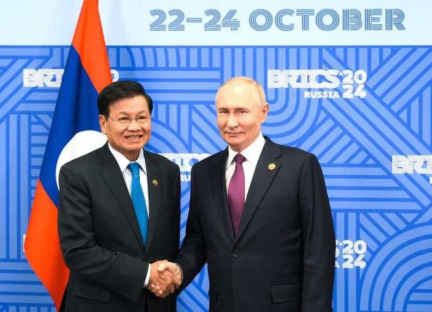 Lao president: Laos ready to become full member of BRICS  