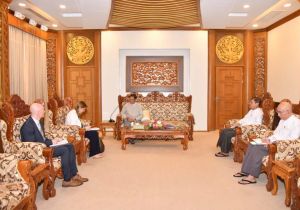 Myanmar Foreign Minister receives Resident Representative of the International Committee of the Red Cross 