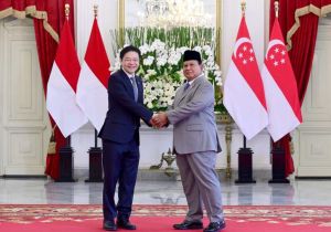 Singapore Prime Minister Lawrence Wong pays his introductory visit to Indonesia