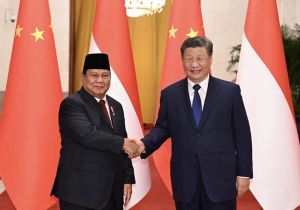 Chinese, Indonesian presidents pledge joint efforts to build community with shared future