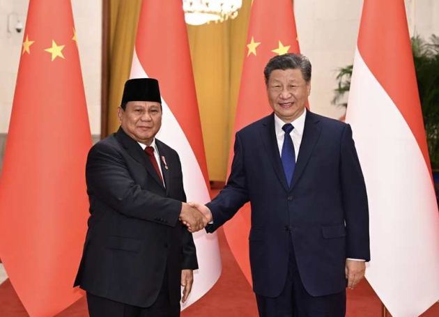 Chinese, Indonesian presidents pledge joint efforts to build community with shared future