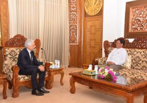  Myanmar Deputy Prime Minister and Foreign Minister receives Brazilian Ambassador to Myanmar