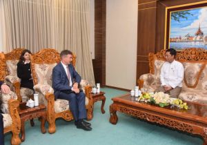 Myanmar Deputy Foreign Minister meets with Russian Foreign Ministry officials