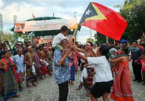 The Commemorative Fair for the 49th Anniversary of the Proclamation of Independence of Timor-Leste opens in Lifau