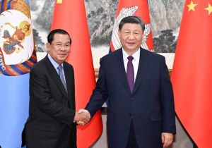 Cambodian Senate President Hun Sen Suggests Three Points to Further Boost Cambodia-China Relationship