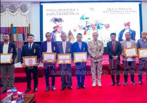 Timor-Leste President awards Medals of Merit to national media outlets for outstanding coverage of Papal vsit 