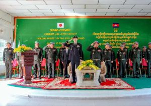 Japan Supports the Cambodia-Japan Capacity Building Project on Peacekeeping Operations  