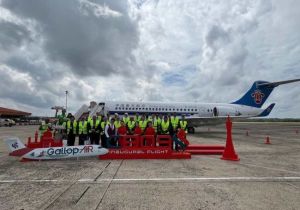 China's homegrown C909 aircraft makes 1st landing in Brunei