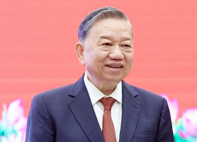 Vietnamese top leader highlights Vietnam's aspiration to rise in new era