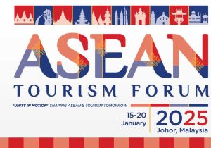 ASEAN Tourism Forum (ATF) 2025 will be held from 15 to 20 January in Johor, Malaysia