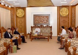 Myanmar Deputy Prime Minister and Foreign Minister receives Ambassador of Iran to Myanmar