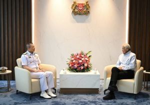 Commander-in-Chief of the Royal Thai Navy Makes Introductory Visit to Singapore