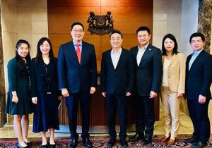 Secretary General of ASEAN-China Centre Visits Ministry of Foreign Affairs of Singapore