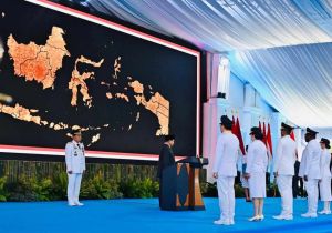 Indonesian President Leads Regional Heads’ Inauguration Ceremony at Presidential Palace 