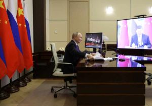 Russian President has a telephone conversation with his Chinese counterpart