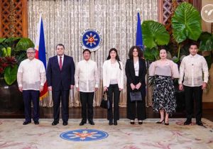 Philippine President seeks deeper ties with Sweden, Egypt