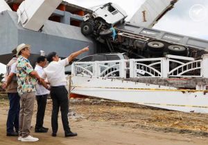 PH President：Isabela bridge collapse due to design flaw, overloading  