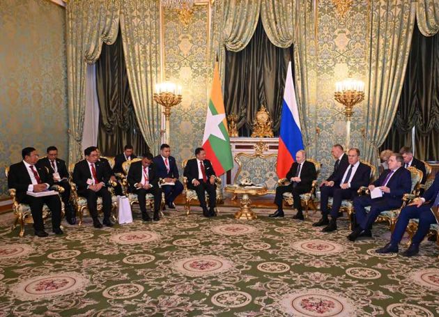 Myanmar and Russia strengthen ties through continued cooperation and understanding