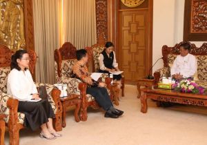 Myanmar Deputy Prime Minister receives Special Envoy for Asian Affairs of Ministry of Foreign Affairs of China 