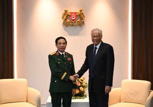 Vietnam Defence Minister Calls on Singapore Defence Minister and Reaffirms Strong Defence Relations