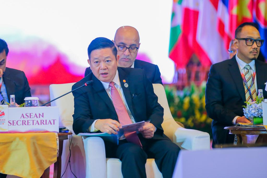 Asean Secretary General Attends 22nd Asean Economic Community Council Meeting Asean 2281